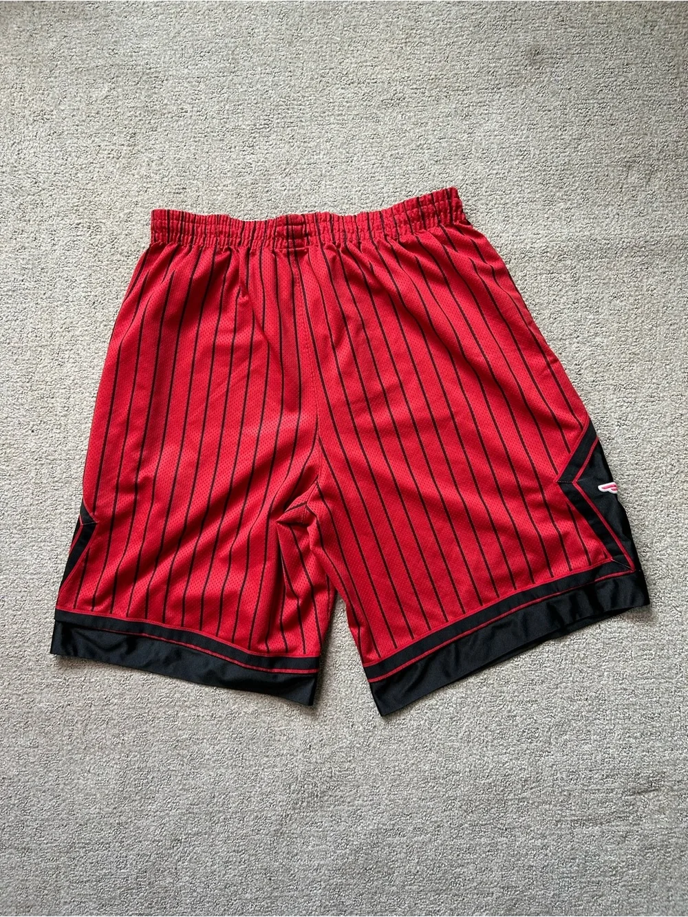 Vintage Nike Air Jordan Shorts Men Sz M Red Jumpman 20th Anniversary 1985-2005